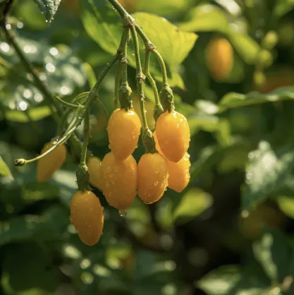 Baie de Goji jaune 'Amber Sweet' - jeune plant 1 / 2 ans